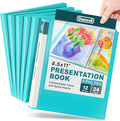 Dunwell Presentation Binder 12-Pocket, Displays 24 Pages, 8.5x11 Portfolio by Dunwell