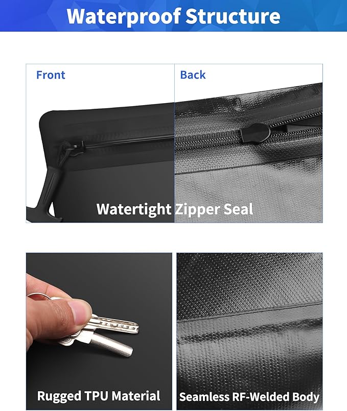 IPX8 Waterproof Document Bag: Submersible 1M / 30 Min - Image 4
