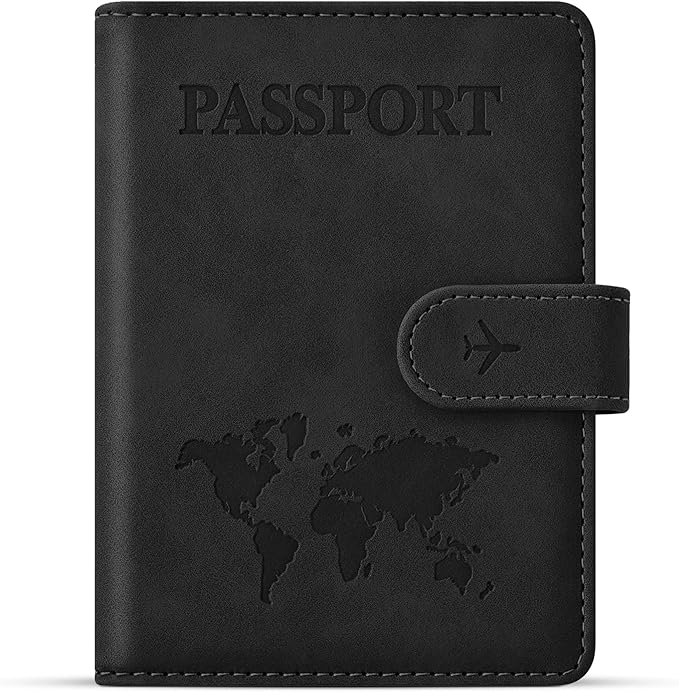 Passport Holder for Travel Essentials, Passport Wallet Cover Case for Travel by Unknown