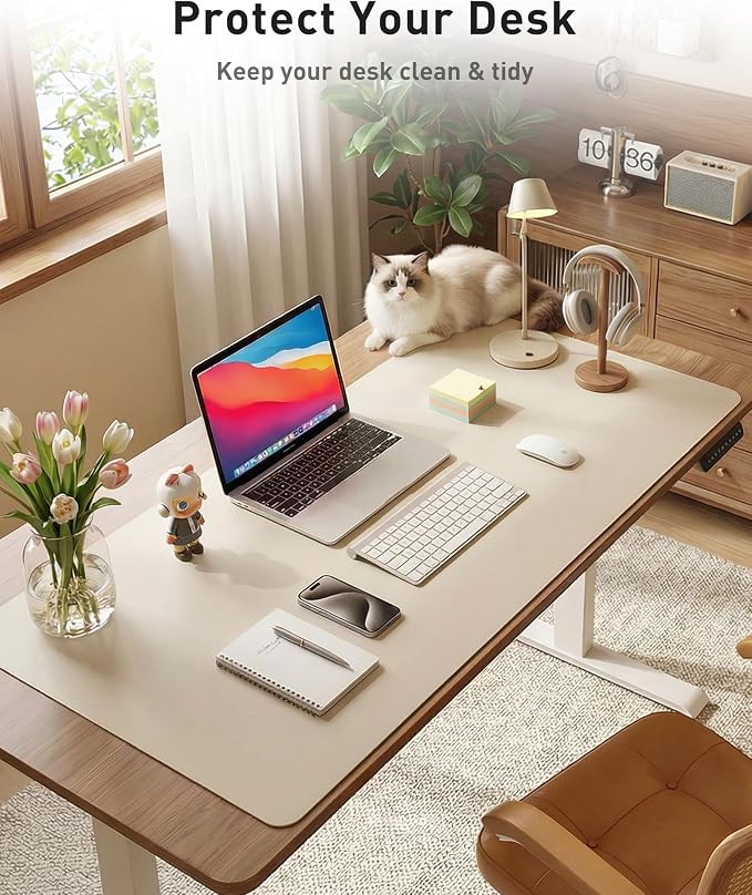 Aothia Faux Leather Desk Mat - Image 8