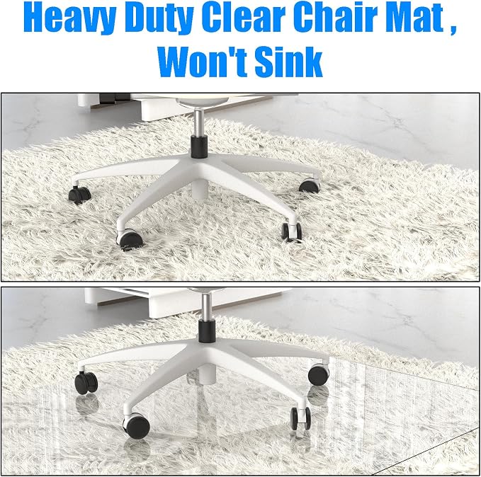 Placoot 48" x 36" Office Chair Mat - Image 4