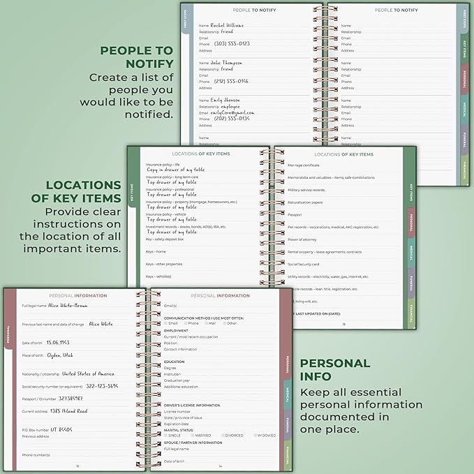Clever Fox When I Die Planner - Image 3