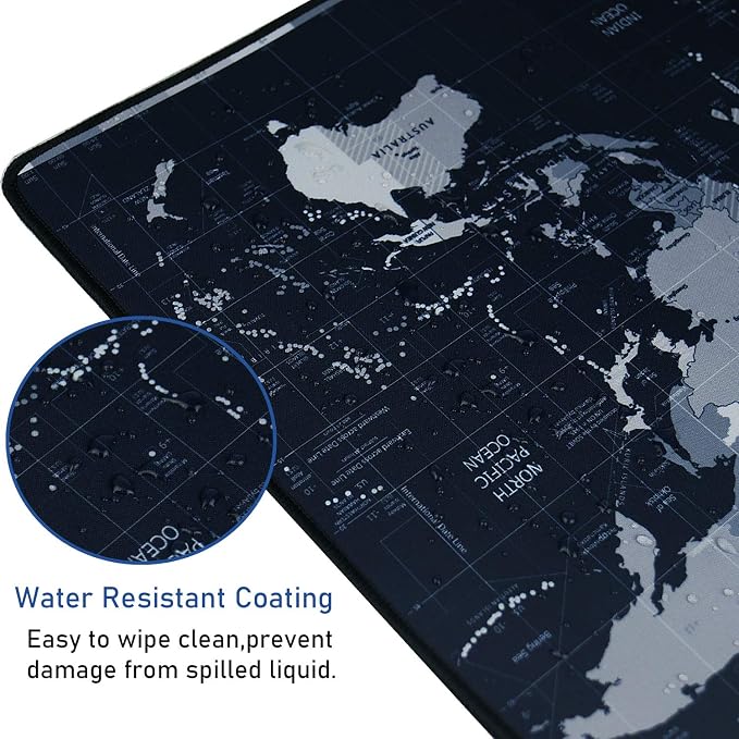 Gaming Mouse Pad, Large Extended Desk Mouse Pad, Non-Slip Spill-Resistant - Image 4