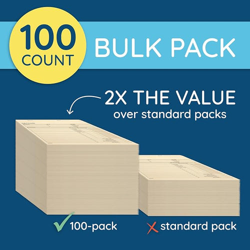 100 Blue Summit Supplies Job Folders Construction, 10 x 12 Inches, Project - Image 2