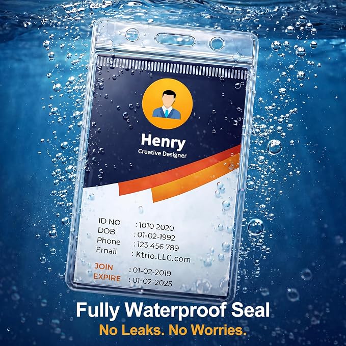 30 Pack ID Badge Holder - Image 4
