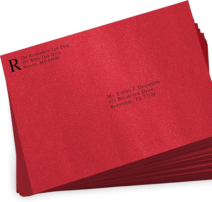 LUXPaper 9 x 12 Booklet Envelopes | Jupiter Metallic | 80lb. Text | 1, 000 Qty - Image 5