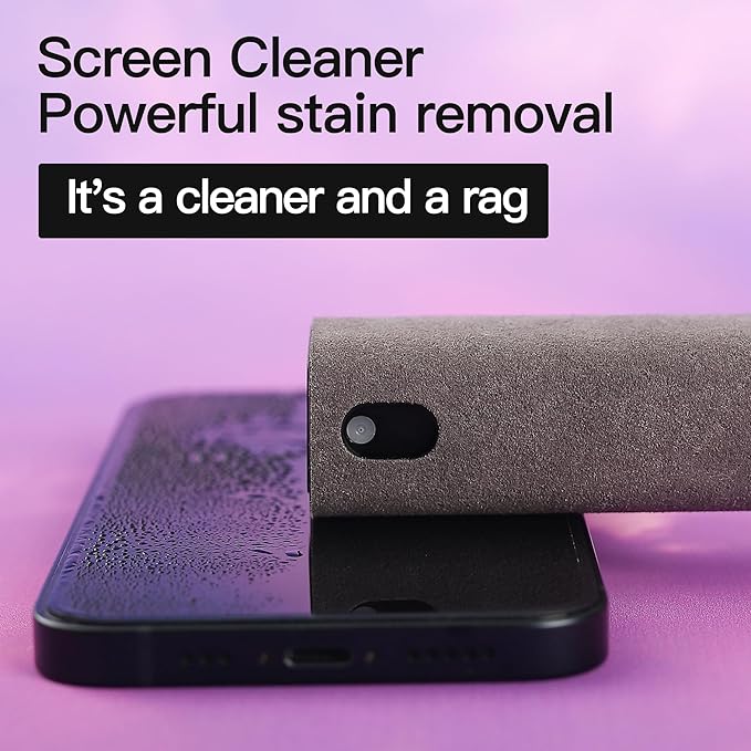 2 Pcs Screen Cleaner Kit, 3-in-1 Touchscreen Mist Cleaner Spray Bottle Tool & - Image 5