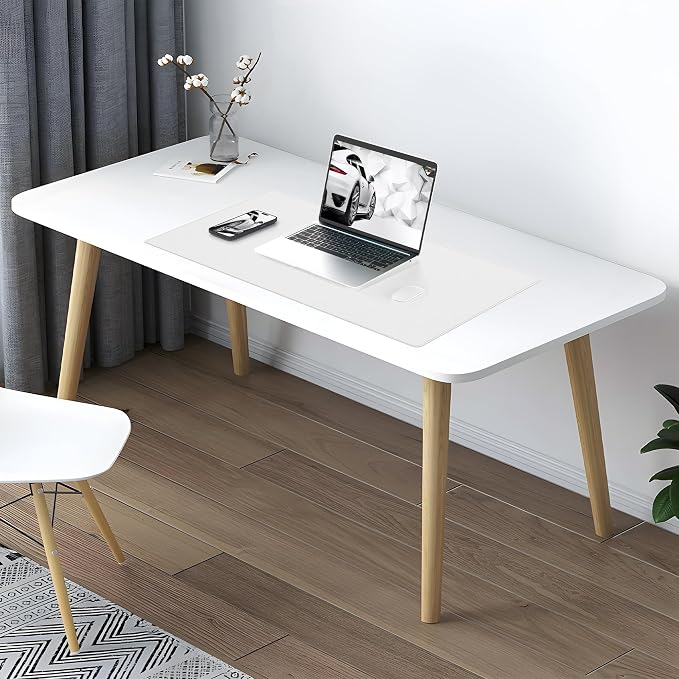 AFIING Cork Desk Mat, 31.5" x 17", Desk pad Protector | Dual-Sided Cork & PU - Image 10