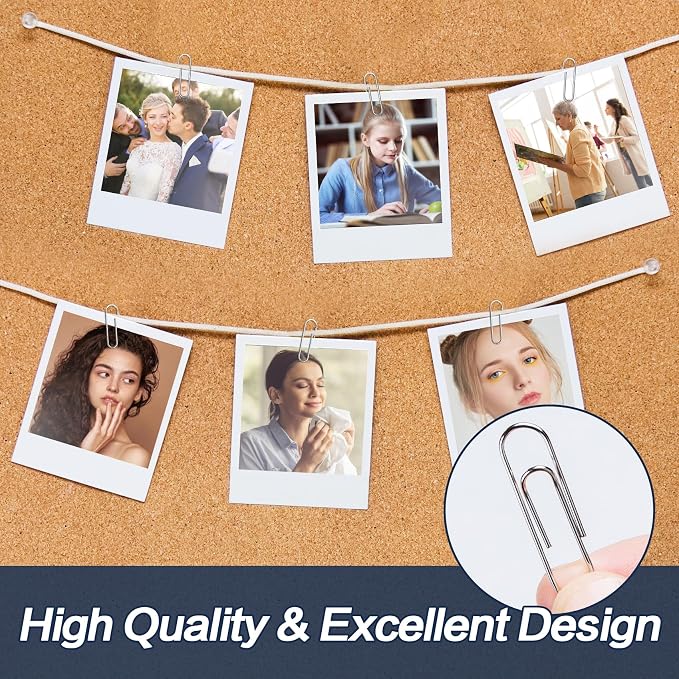 Deli #1 Smooth Paper Clips, 600 Medium Paper Clips, 6 Boxes of 100 Each - Image 4
