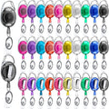 Honoson 30 Pcs Heavy Duty Retractable Badge Reels Batch ID Badge Holder by Honoson