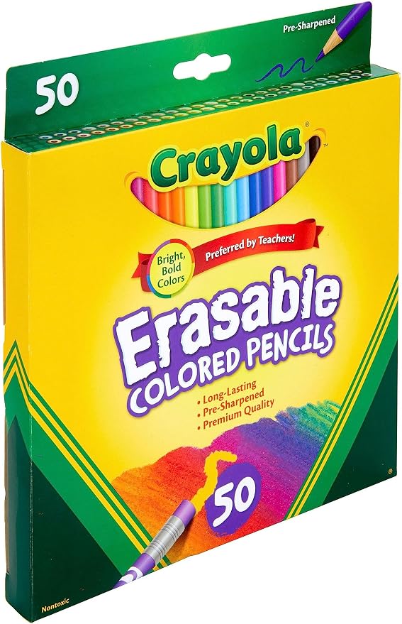 Crayola Erasable Colored Pencils, Back to School Supplies - Image 3