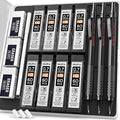 Nicpro Mechanical Pencils 0.7mm in Case, 3 Pack Metal Mechanical Pencils Set by Nicpro