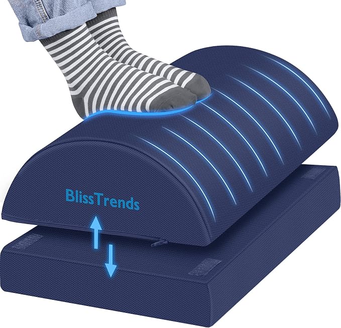 BlissTrends Foot Rest for Under Desk at Work by BlissTrends