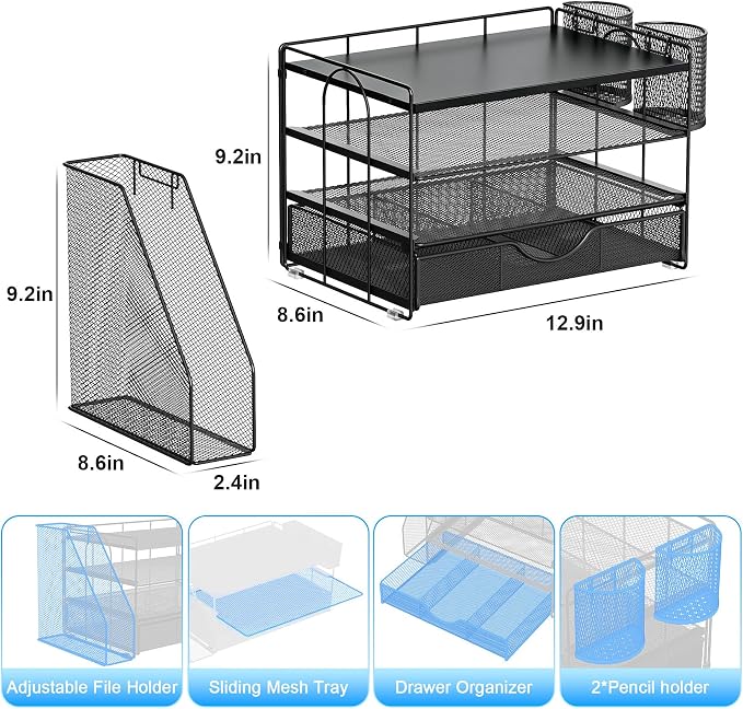 gianotter Wood Desk Organizers and Accessories - Image 5