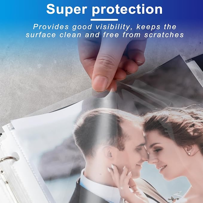 500 Pack Clear Sheet Protectors, 8.5 x 11 inch Page Protectors - Image 5