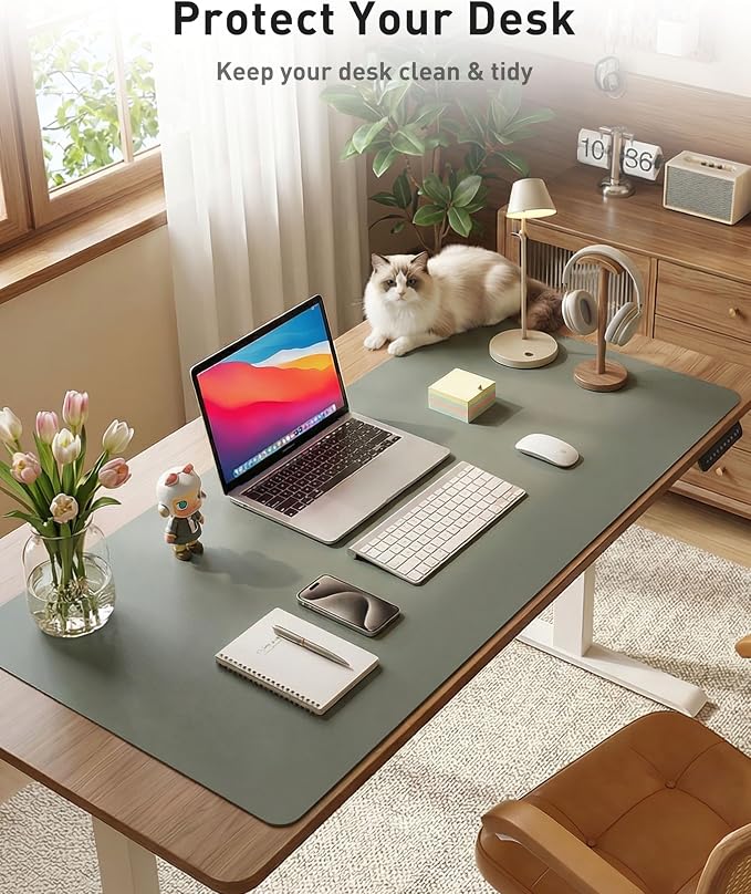 Aothia Faux Leather Desk Mat - Image 3
