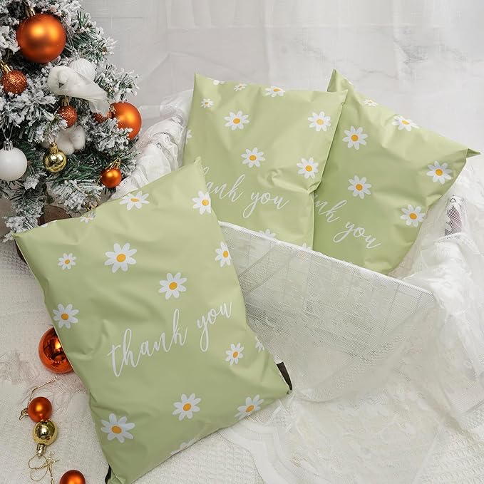 Thank You Poly Mailer 12x15.5 Inch 50 Pcs, Waterproof and Tear-Resistant - Image 6