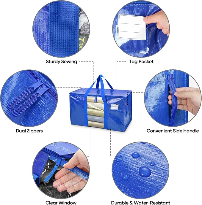 BALEINE 2-Pack Oversized Moving Bags - Image 3