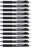 Amazon Basics Retractable Gel Pens, Fine Point 0.7mm, Smooth Writing, No Smudge by AmazonBasics
