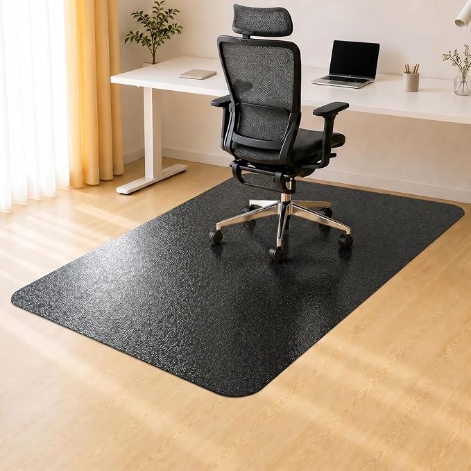 Kuyal Chair mat for Hardwood Floor 36 x 55 inches Rectangle Floor Mats by Kuyal