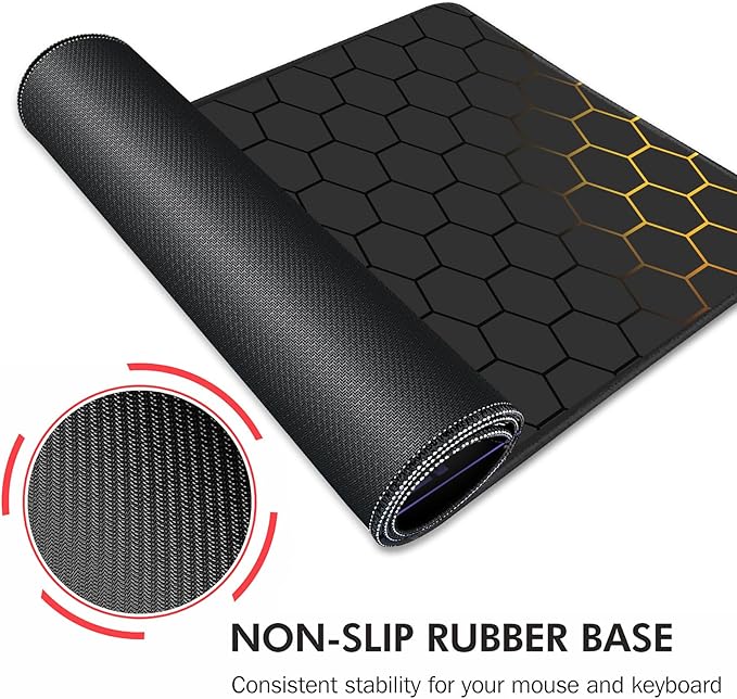 Galdas Mouse Pad for Gaming, XXL XL Large Mouse Mat Long Extended Mousepad Desk - Image 5