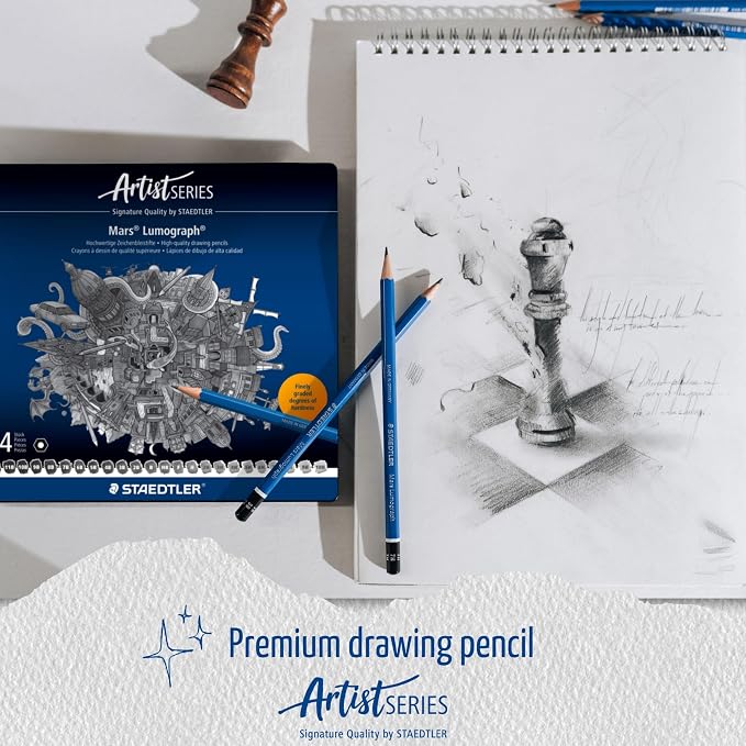 STAEDTLER Mars Lumograph Art Drawing Pencils – Sustainable, Break-Resistant - Image 12