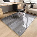 Tempered Glass Office Chair Mat, Scratch Resistant, Rounded Corners & Polished by MYSUNORIA
