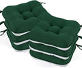 BETU Chair Cushions for Dining Chairs Set of 6, 3.5" Thick Kitchen Table Chair by BETU