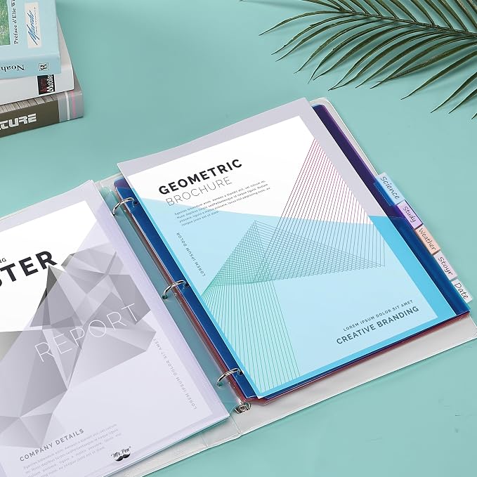 Mr. Pen- Binder Dividers with Pockets and Tabs, 16 Pack | Dividers - Image 5