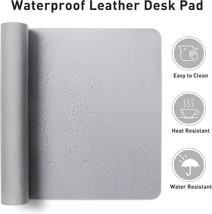 Aothia Large PU Leather Desk Pad Protector - Image 7