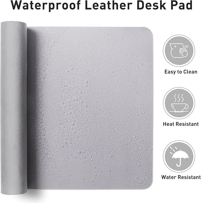 Aothia Large PU Leather Desk Pad Protector - Image 7