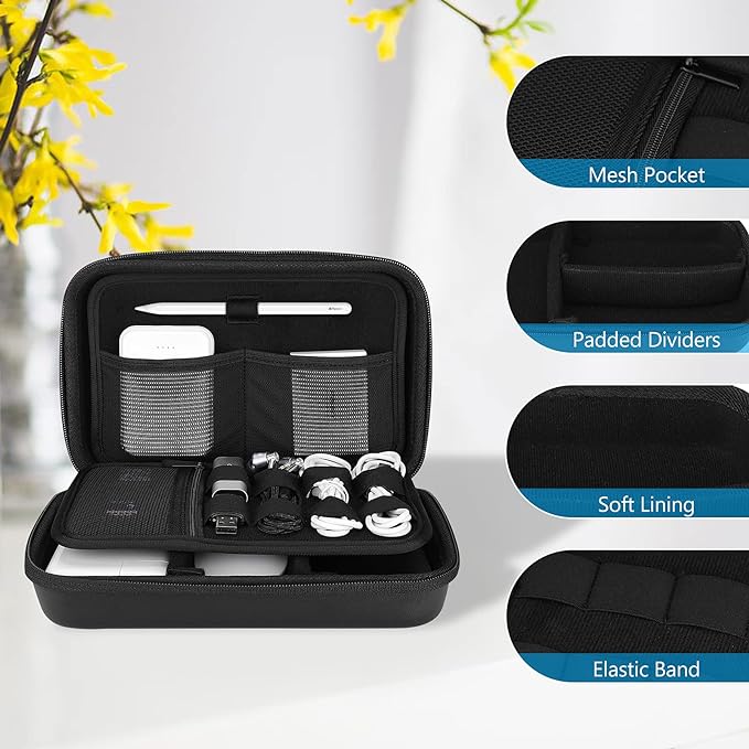 ProCase Hard Travel Electronic Organizer Case - Image 5