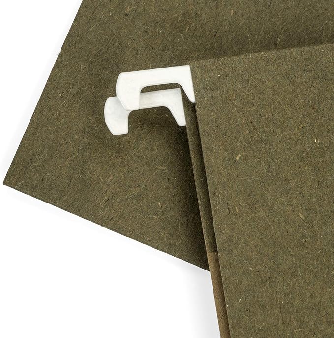 50 Extra Capacity Hanging File Folders, Heavy Duty Expanding Hang Folders - Image 5