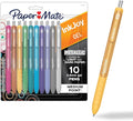 Paper Mate InkJoy Gel Pens, Retractable, Medium Point, Glittery Assorted Colors by Unknown