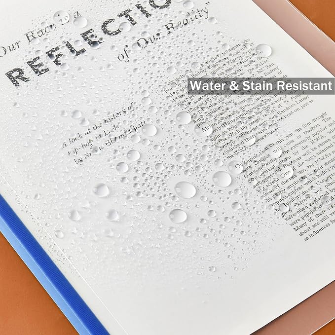 JOERSH 20 Pcs Clear Report Covers - Image 5