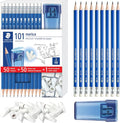 STAEDTLER Norica Pencil Set: 50 Pre-sharpened #2 HB Pencils by Staedtler