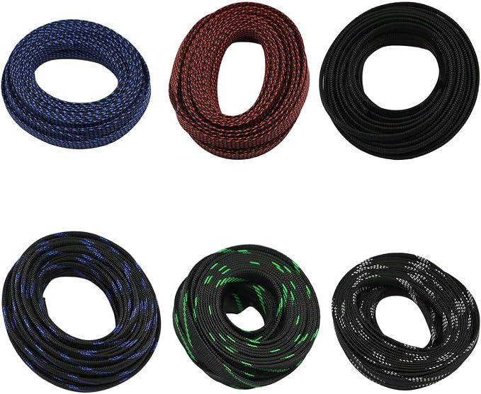 30ft PET Expandable Sleeving Wire Cable Sleeve - Image 6