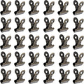 Boao 100 Pcs Mini Cyan Bronze Metal Clips Small Cyan Bronze Binder Clips Bulk by Boao