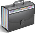 TOPCJ 25 Pockets Accordion File Organizer by TOPCJ