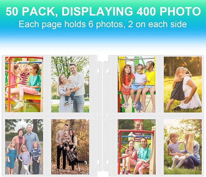 Aegero 100 Pack 3.5 x 5 Photo Sleeves - Image 3