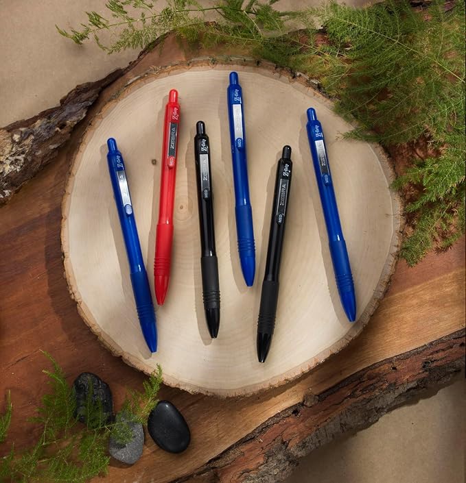 Zebra Pen Z-Grip Recycled Ballpoint Pens, Durable Metal Clip, 68% Recycled - Image 6