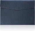 Leather Document Folder, A4 File Document Holder Waterproof Portfolio Envelope by Unknown