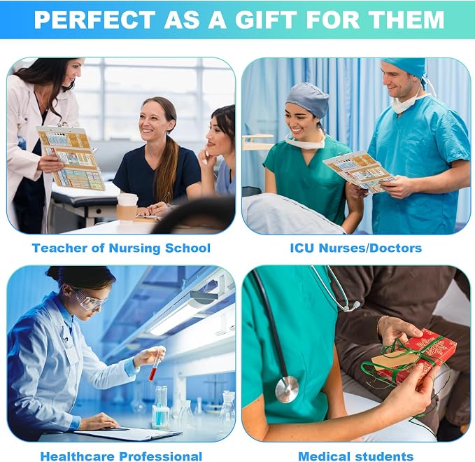 Clipboards Nursing Clipboard Trifold Foldable, 3 Layers Aluminum Nurse - Image 7