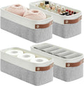Bagnizer Small Fabric Storage Baskets, Decorative Basket by Bagnizer