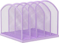 Gawerk 5-Section Vertical Desktop Organizer, 5-Section Mesh File Folder Stand by Gawerk