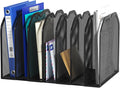 FANXIYQ Black 7-Section File Folder Organizer by FANXIYQ