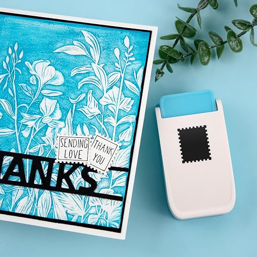 BAOFALI 2Pcs/Set 1X0.8inch Rectangular Postage Stamp - Image 9
