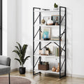 Shintenchi 5 Tiers Bookshelf, Classically Tall Bookcase Shelf, Industrial Book by Shintenchi%7CFurnitureMadeforRealLife