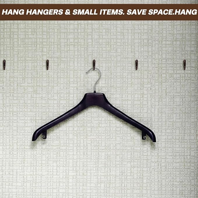 Hotop 15 Pieces 20 Lbs Pin Hooks Push pin Hangers Metal Hooks Picture Hanging - Image 5