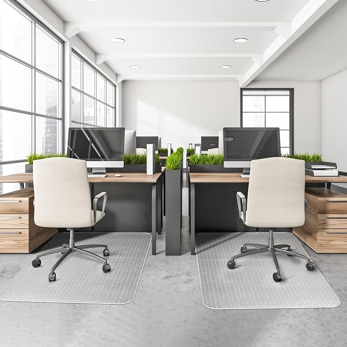 2 Pack Office Chair Mat for Carpets, Thick and Sturdy Carpet Protector - Image 7